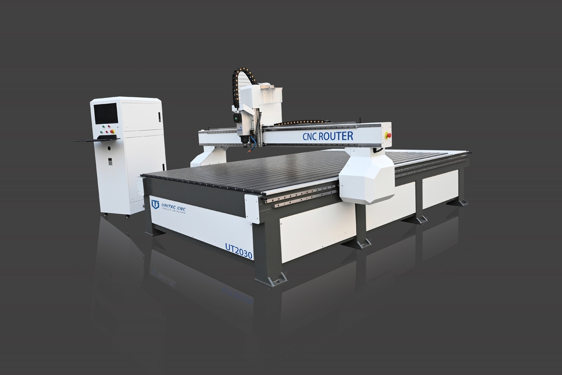 7.5KW مضخة آلة النجارة CNC راوتر مع المتانة لصنع علامة